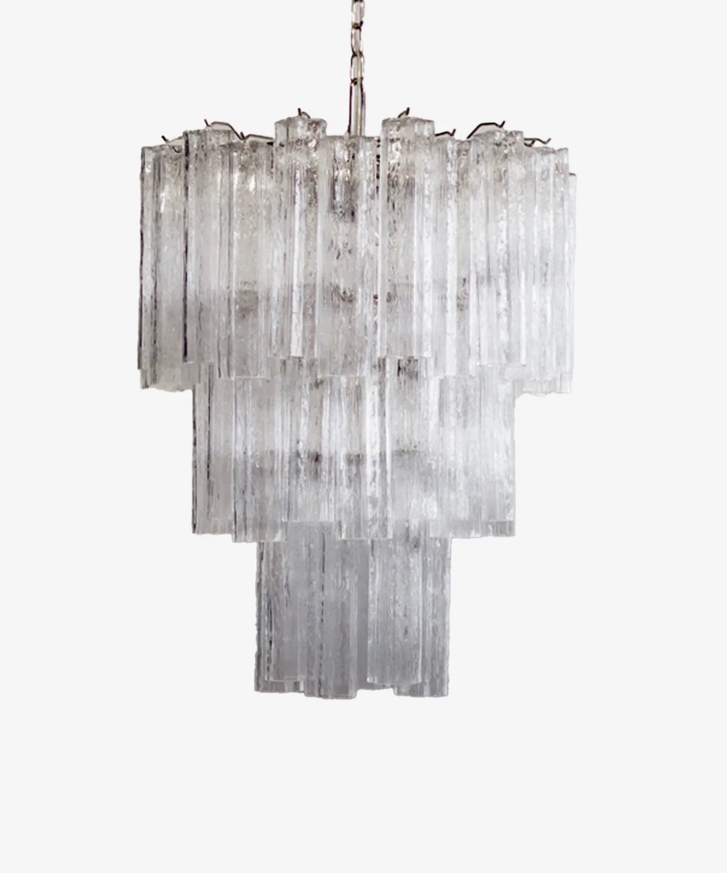 Murano Lysekrone 48 Glassrør