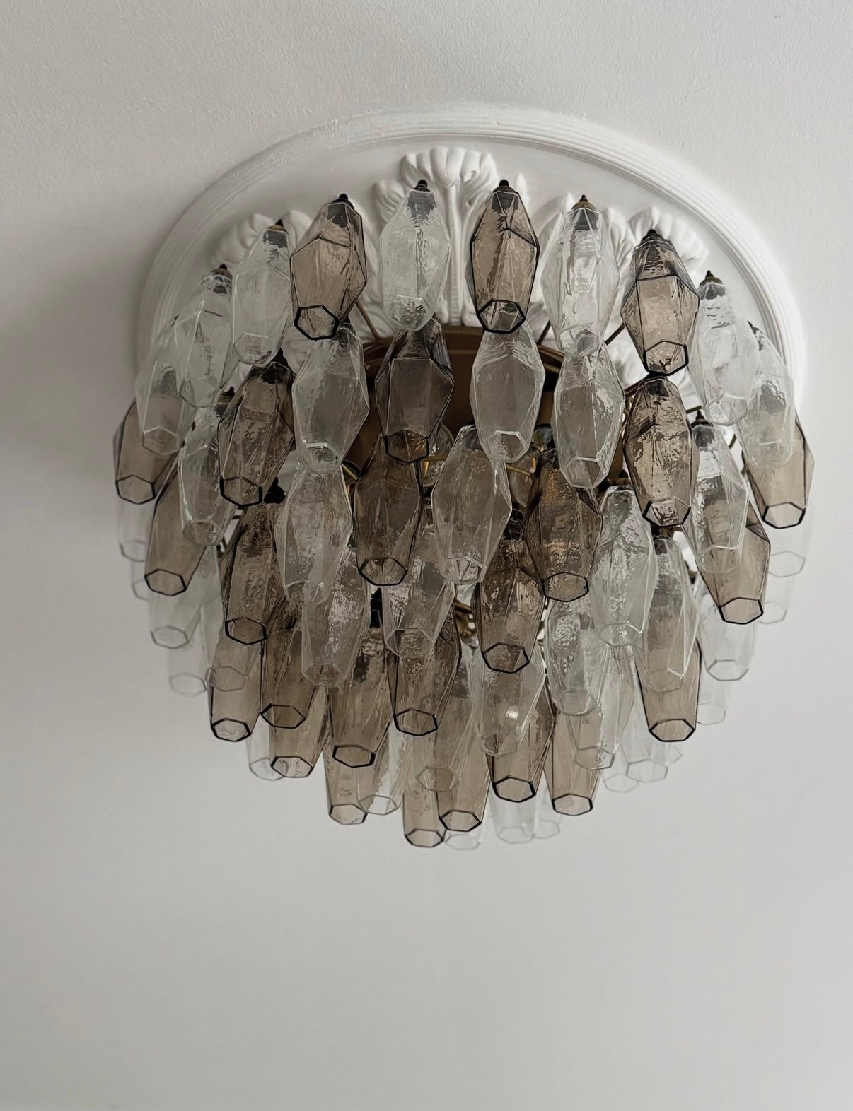 Murano Poliedri Lysekrone - 84 glass