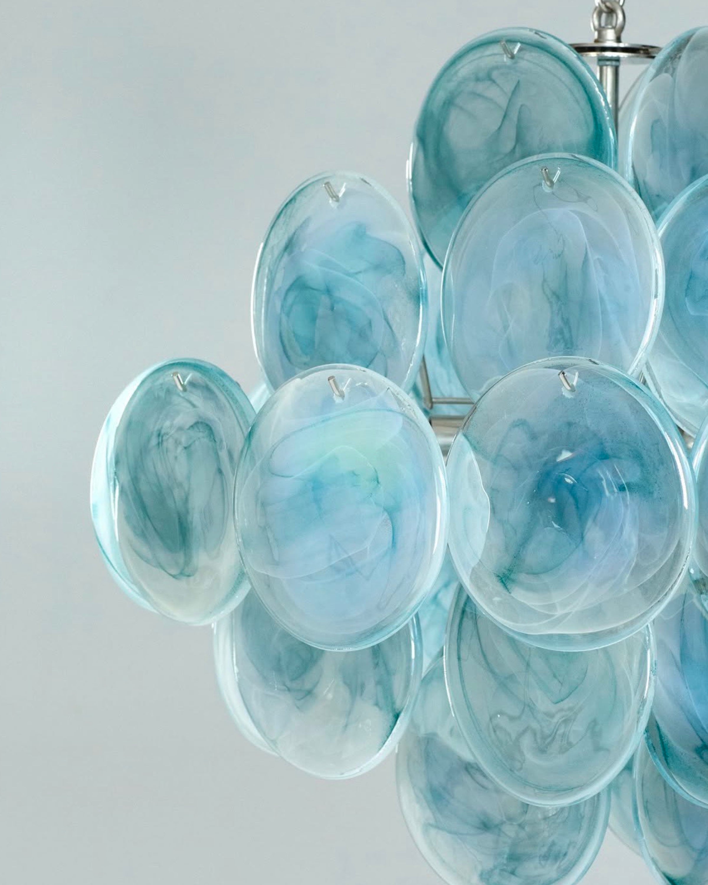 Murano Lysekrone Diskglass 36 Murano Studio