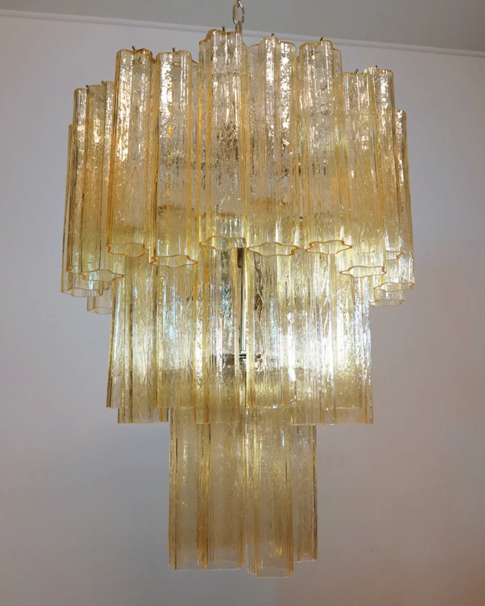 Murano Lysekrone 48 Glassrør