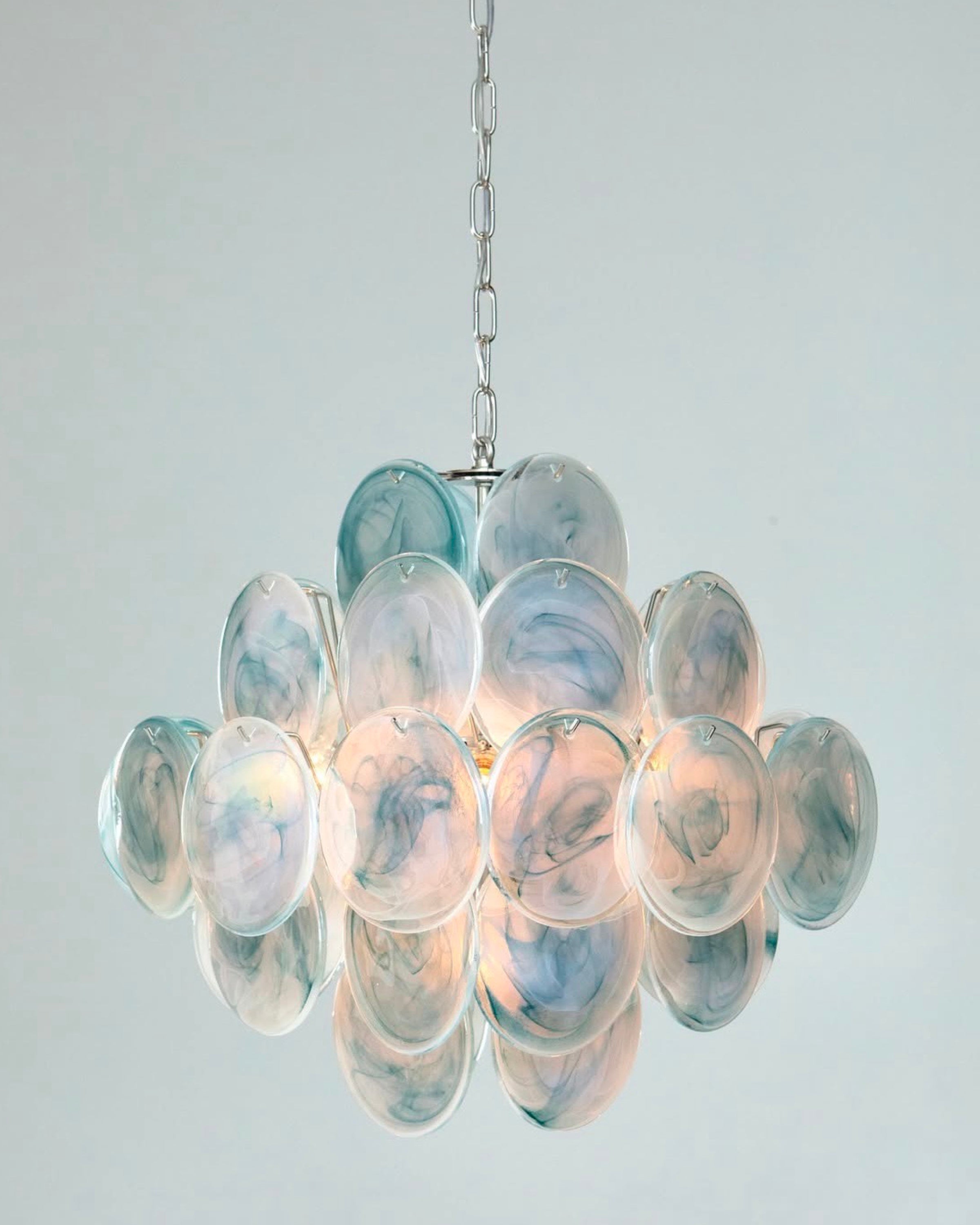 Murano Lysekrone Diskglass 36 Murano Studio