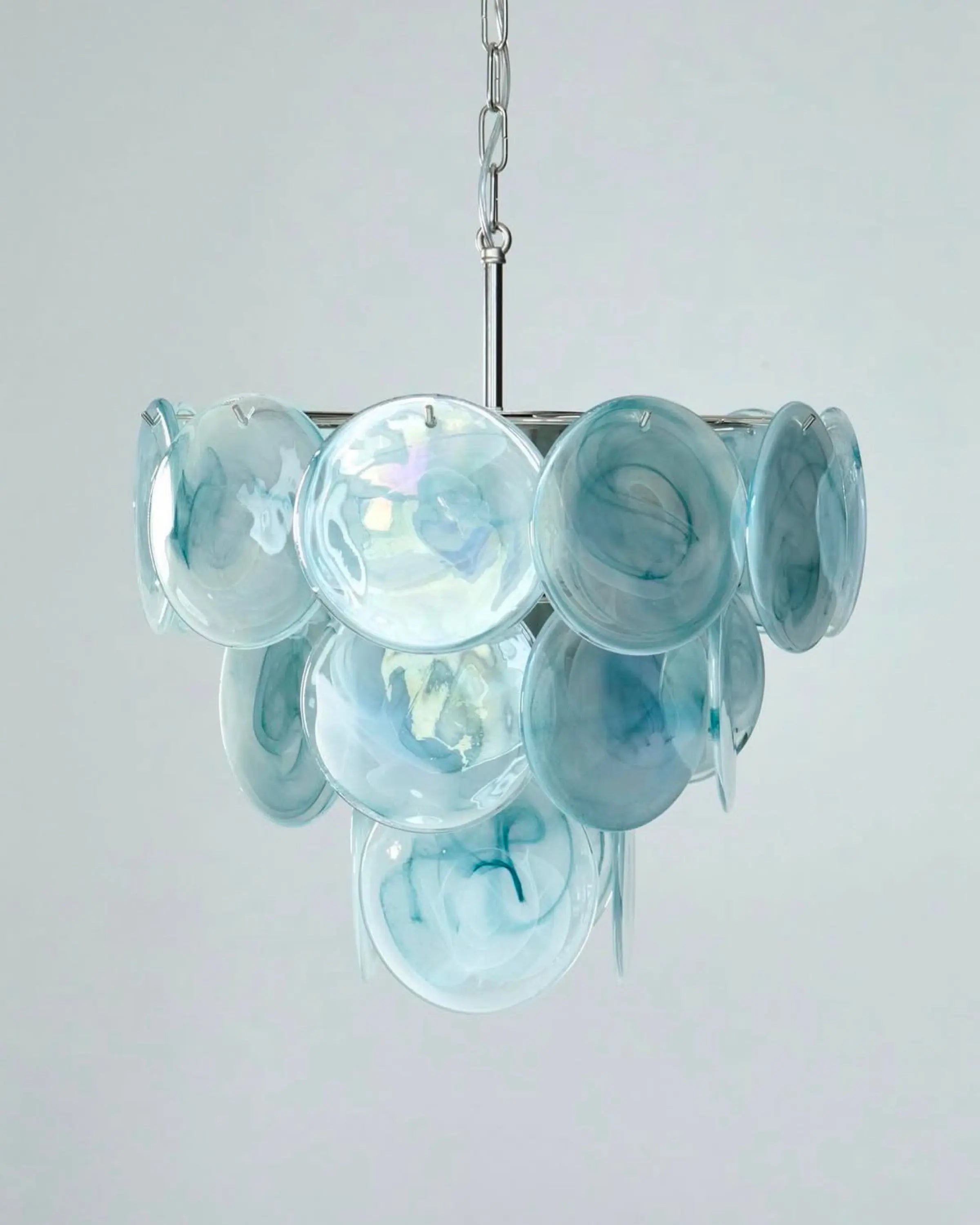 Murano Lysekrone Diskglass 23 Murano Studio