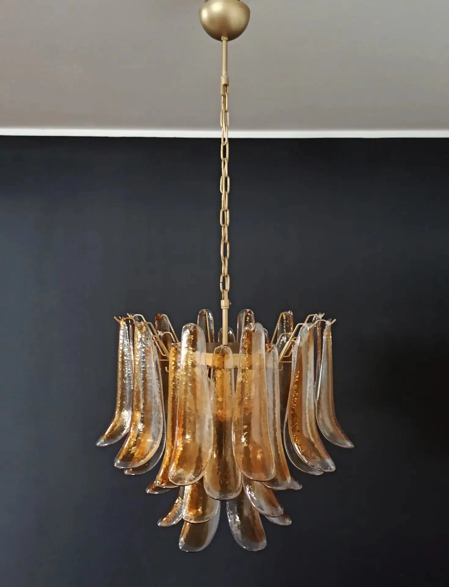 Murano Lysekrone Mazzega 36 glass Murano Studio