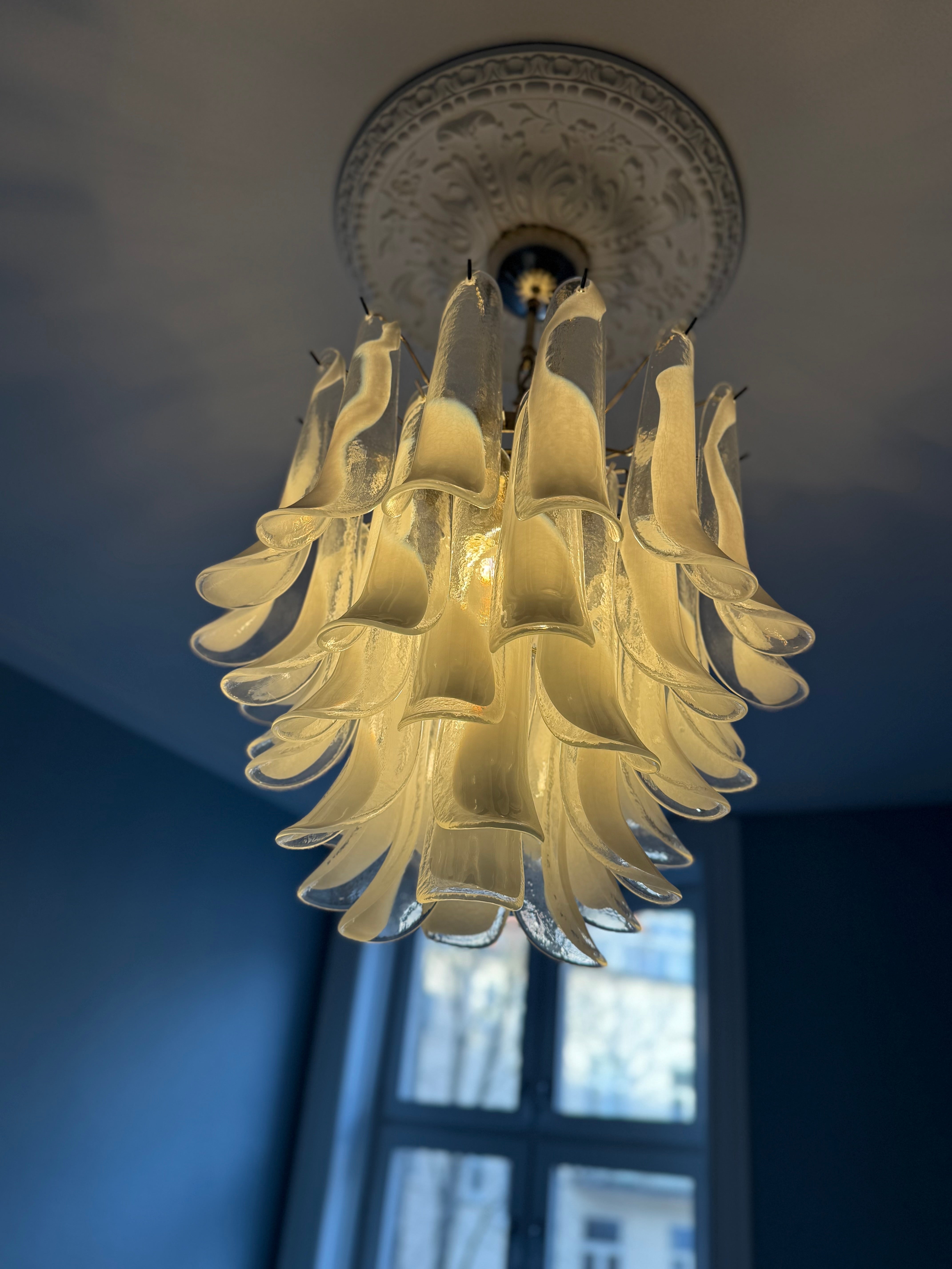Murano lysekrone 41 Mazzega