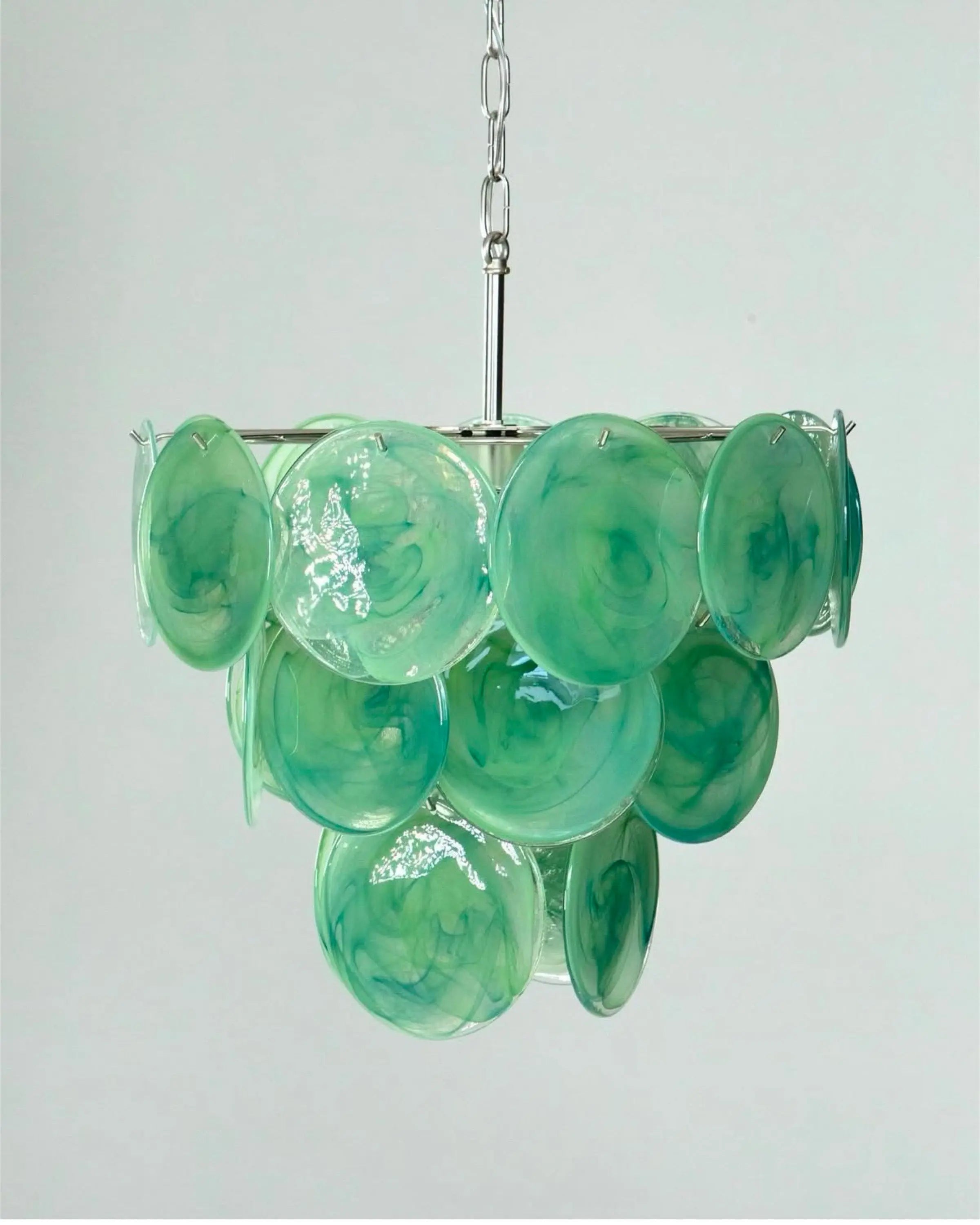 Murano Lysekrone Diskglass 23 Murano Studio