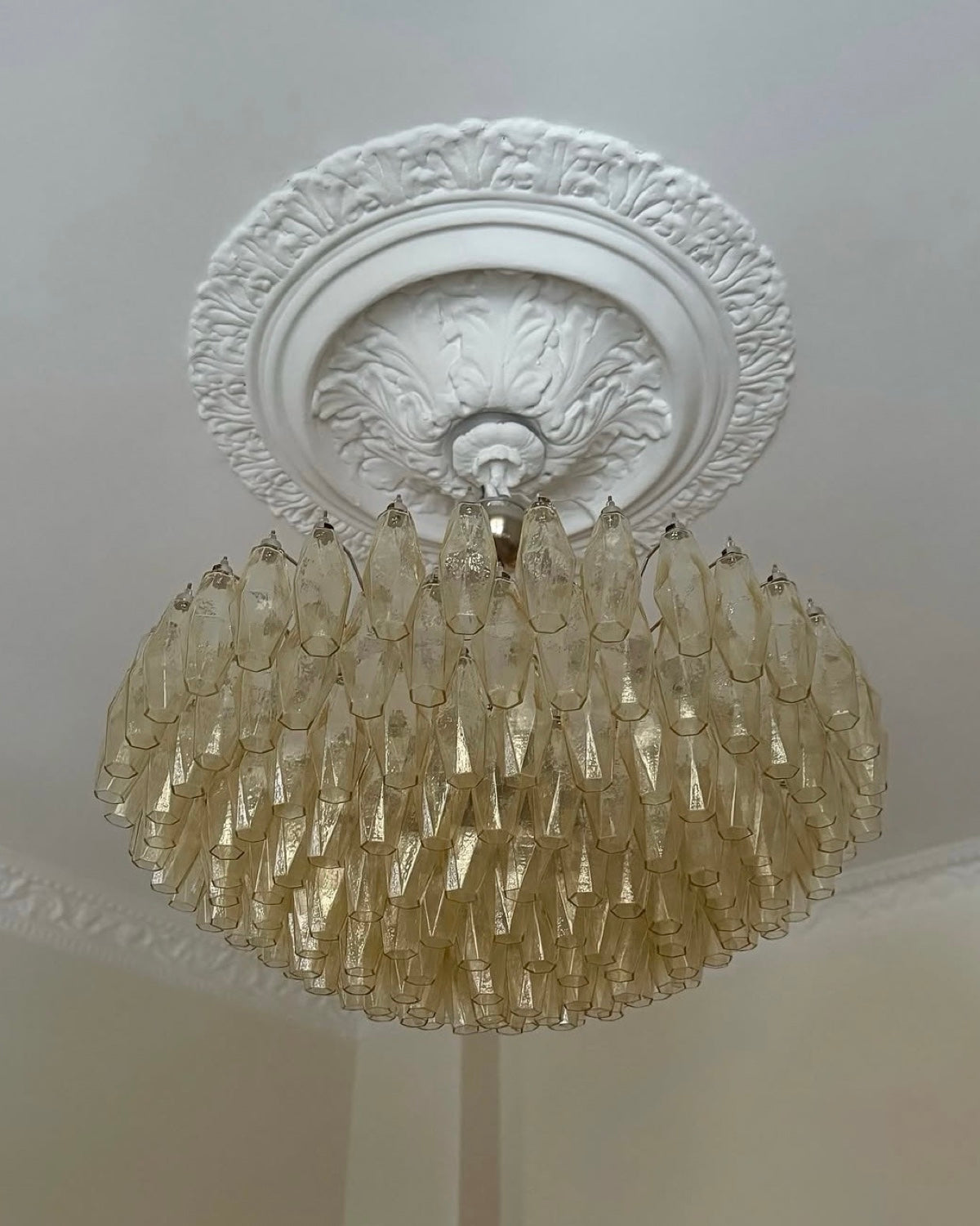 Murano Poliedri Lysekrone - 185 glass