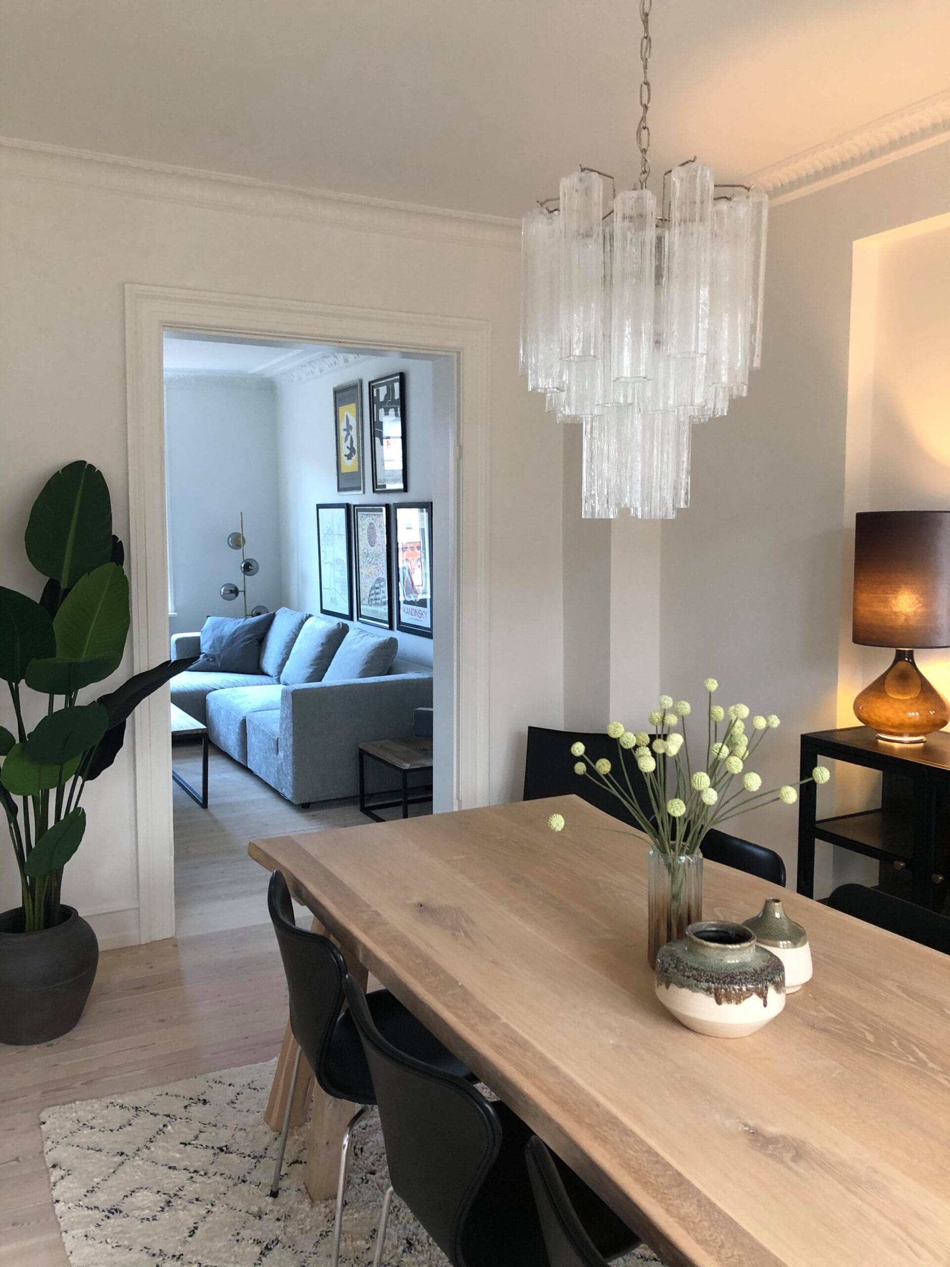 Murano Lysekrone 30 Glassrør