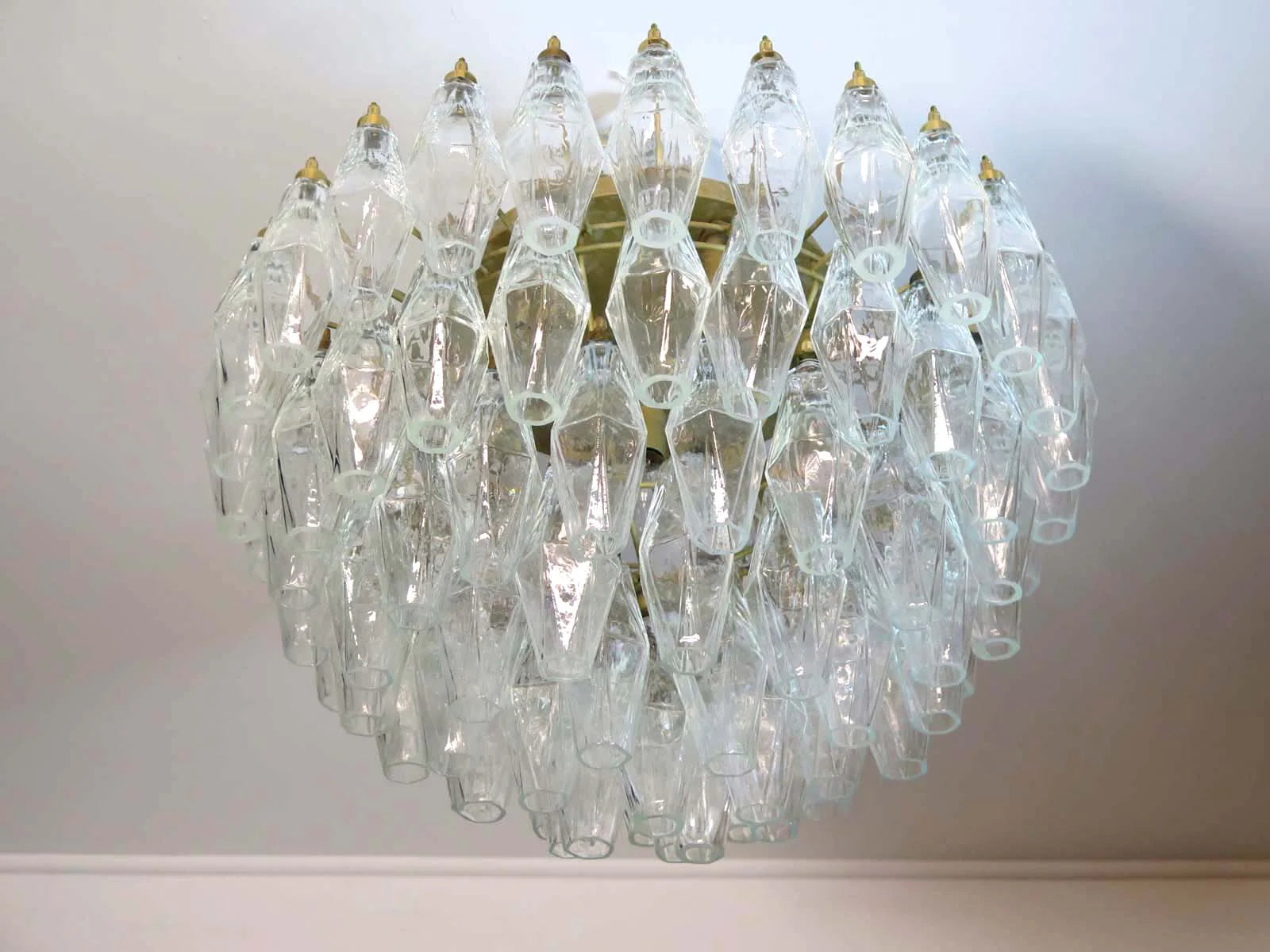 Murano Poliedri Lysekrone - 84 glass