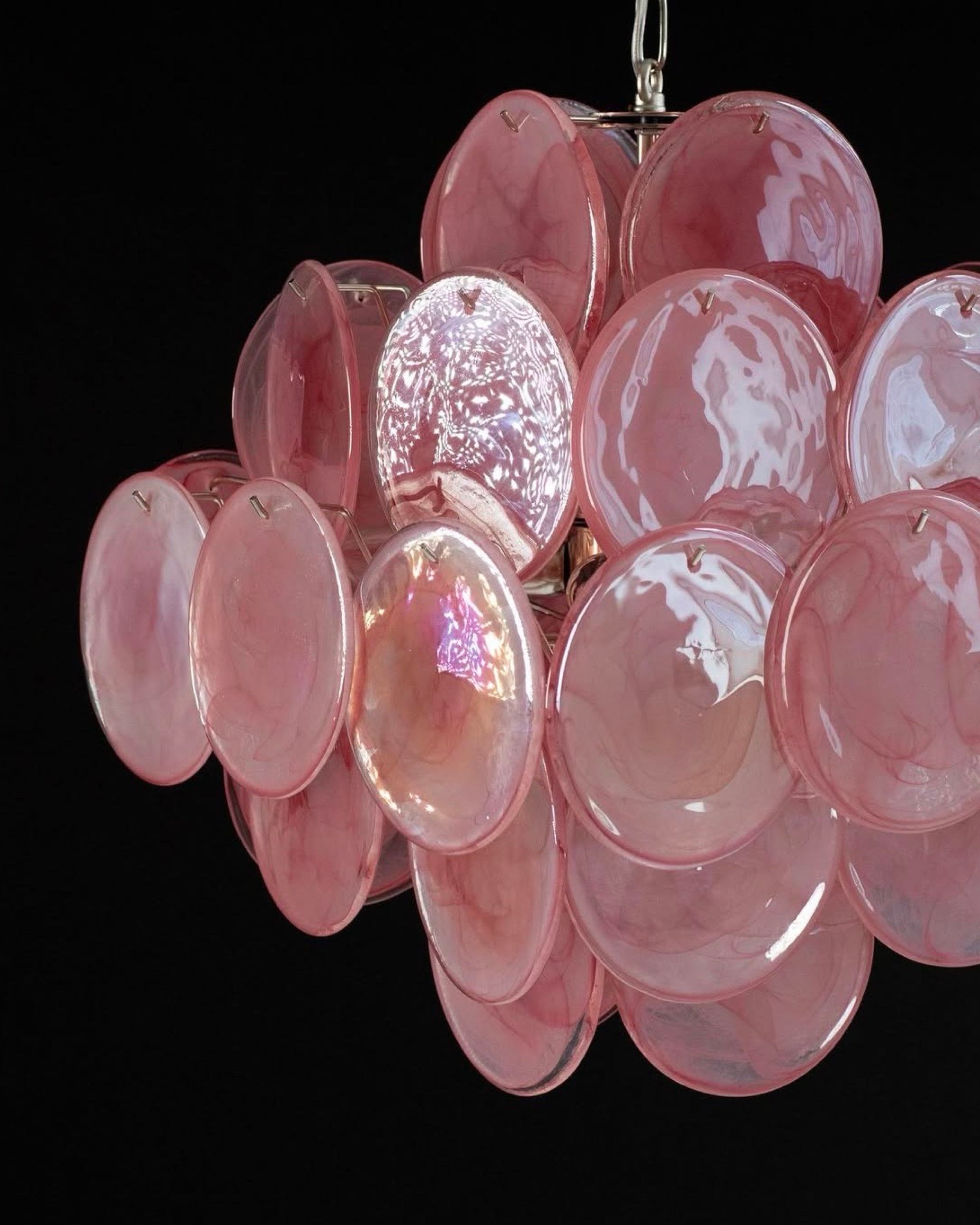 Murano Lysekrone Diskglass 36 Murano Studio