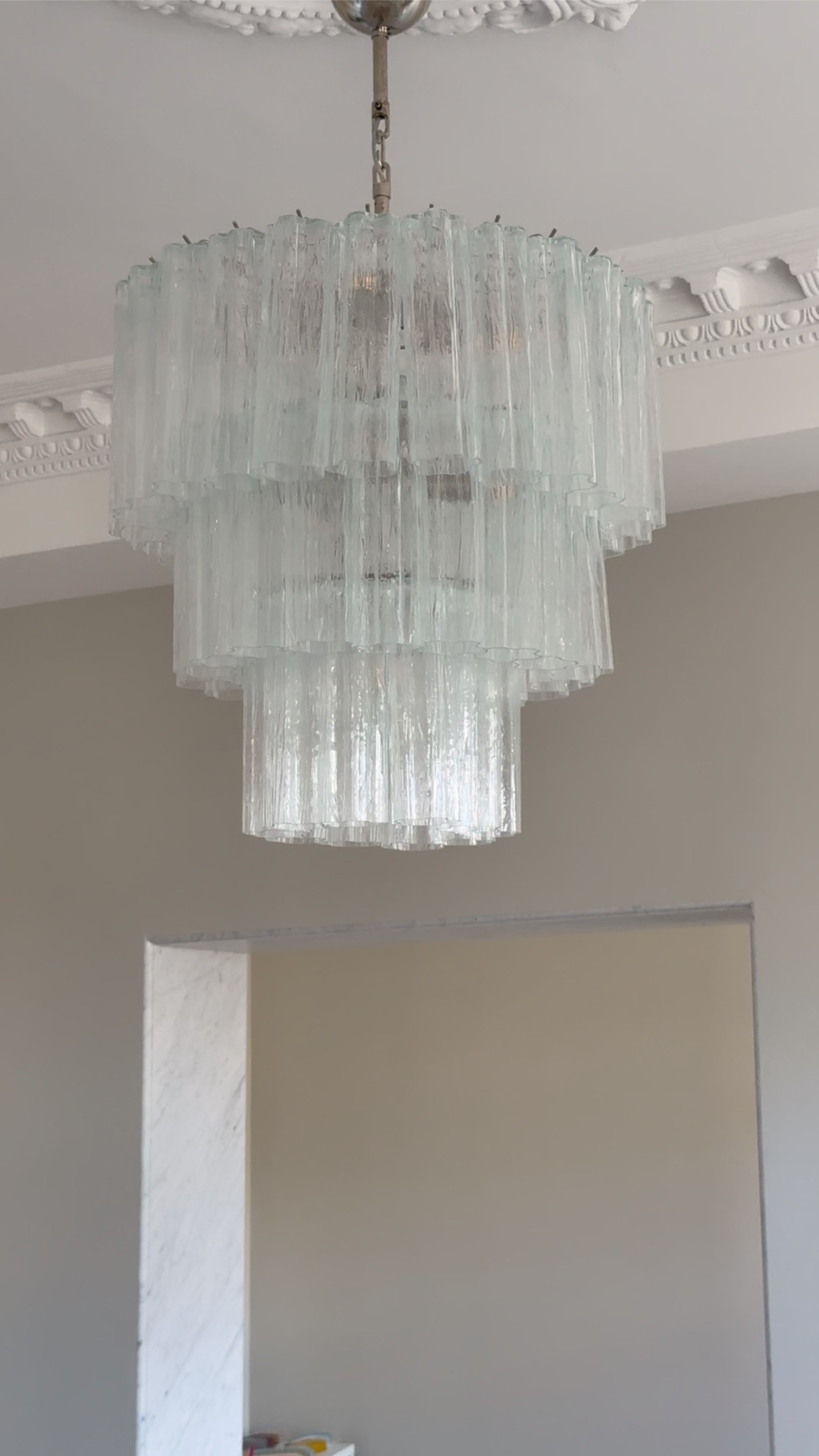 Murano Lysekrone 52 Glassrør