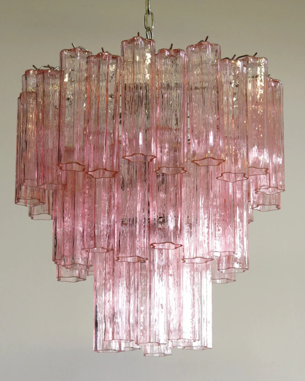 Murano Lysekrone 48 Glassrør