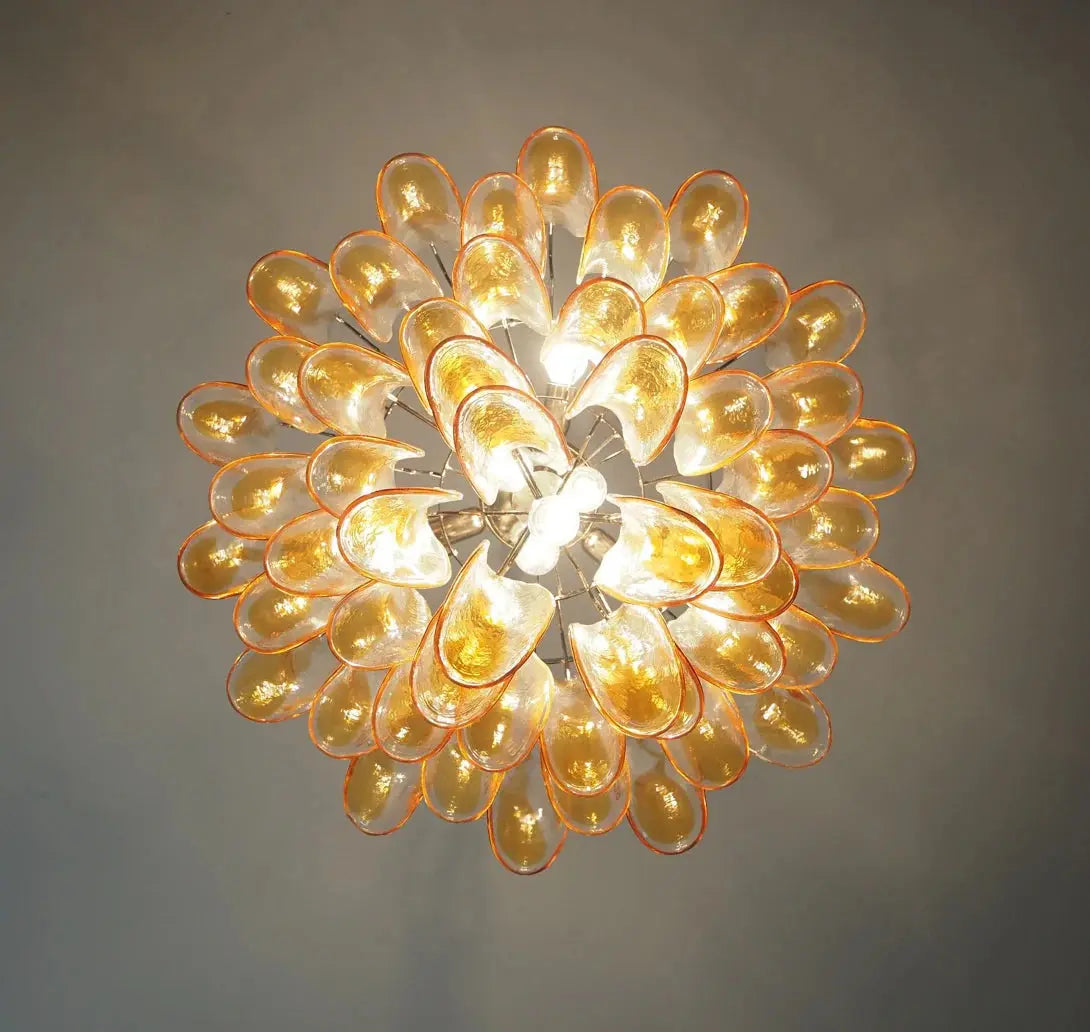 Murano Lysekrone Mazzega 53 Glass Murano Studio