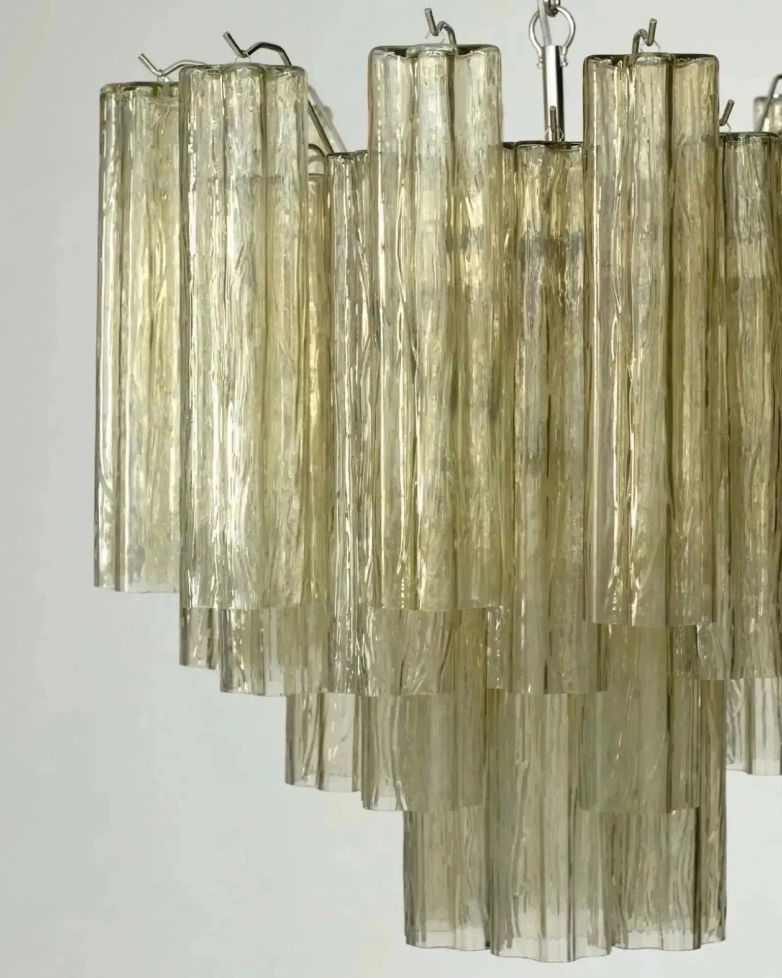 Murano Lysekrone 36 Glassrør Murano Studio