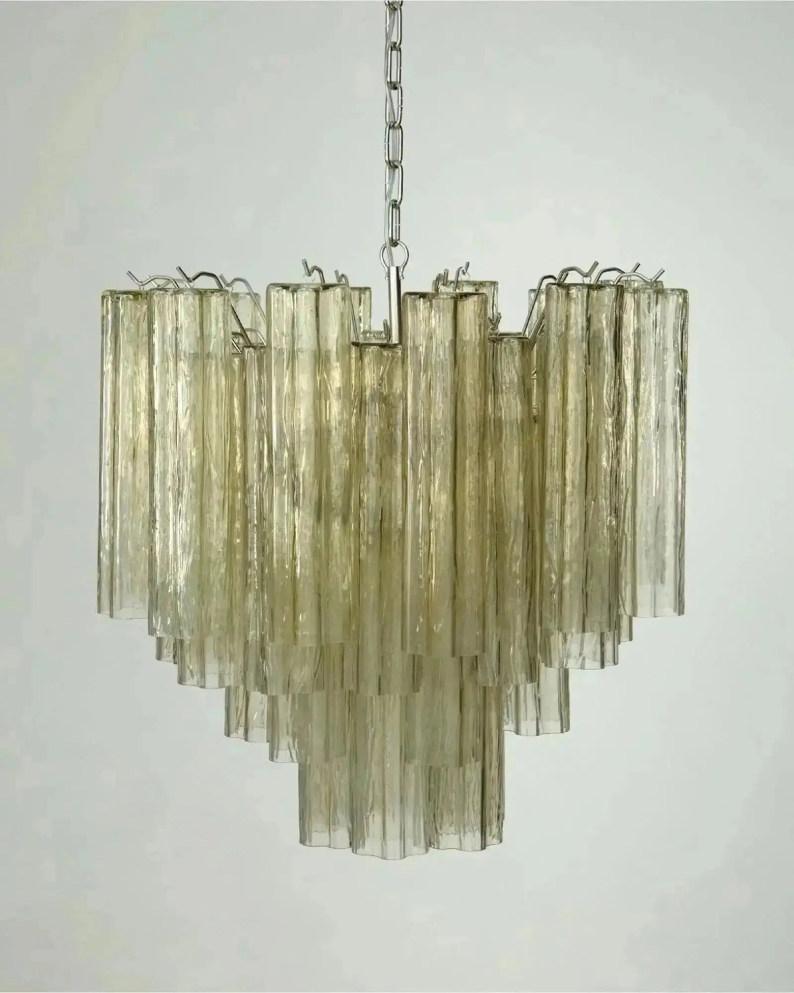 Murano Lysekrone 36 Glassrør Murano Studio
