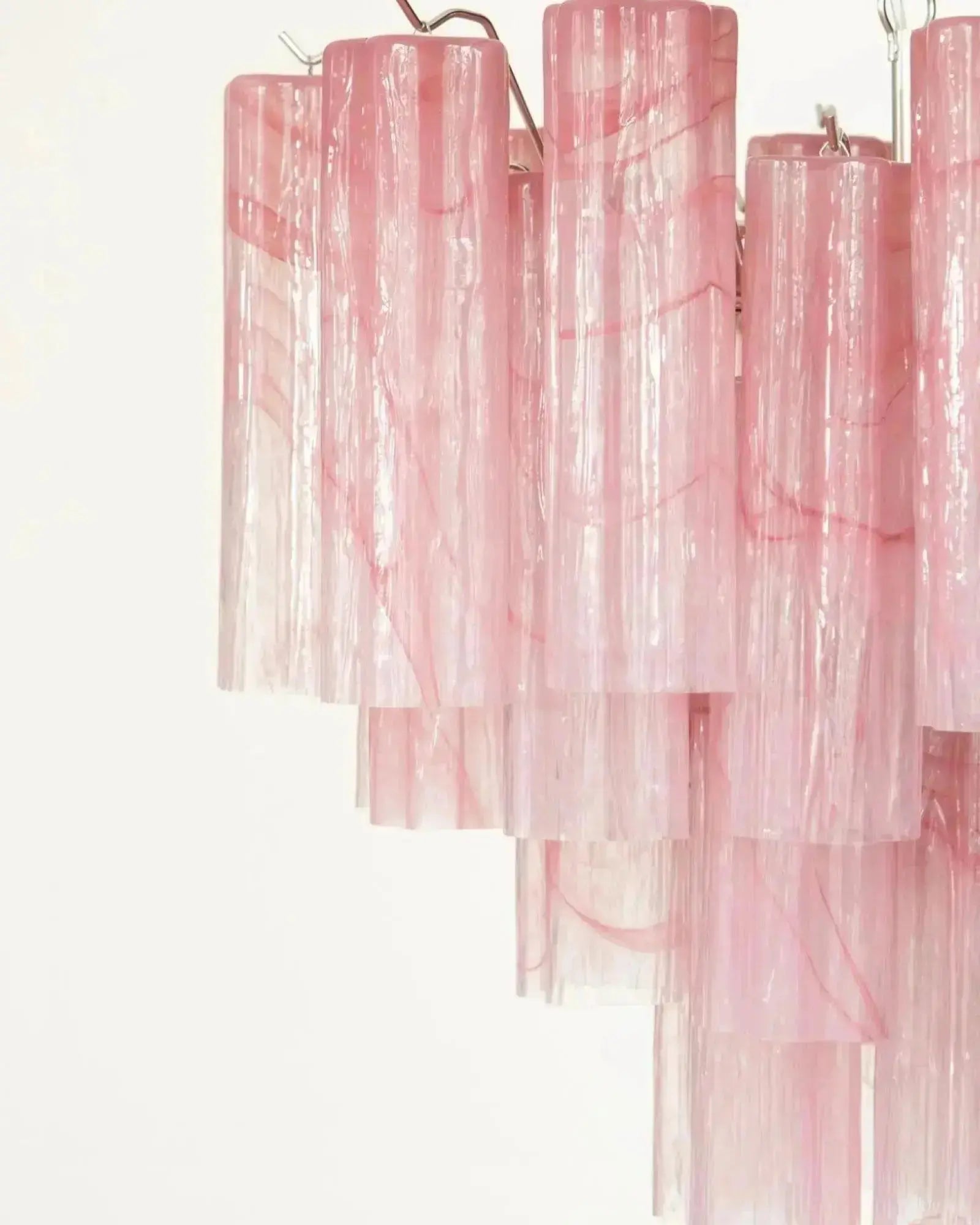 Murano Lysekrone 36 Glassrør Murano Studio