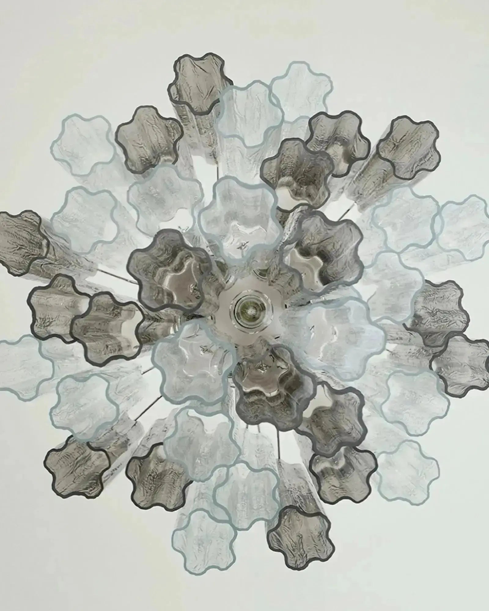 Murano Lysekrone 36 Glassrør Murano Studio