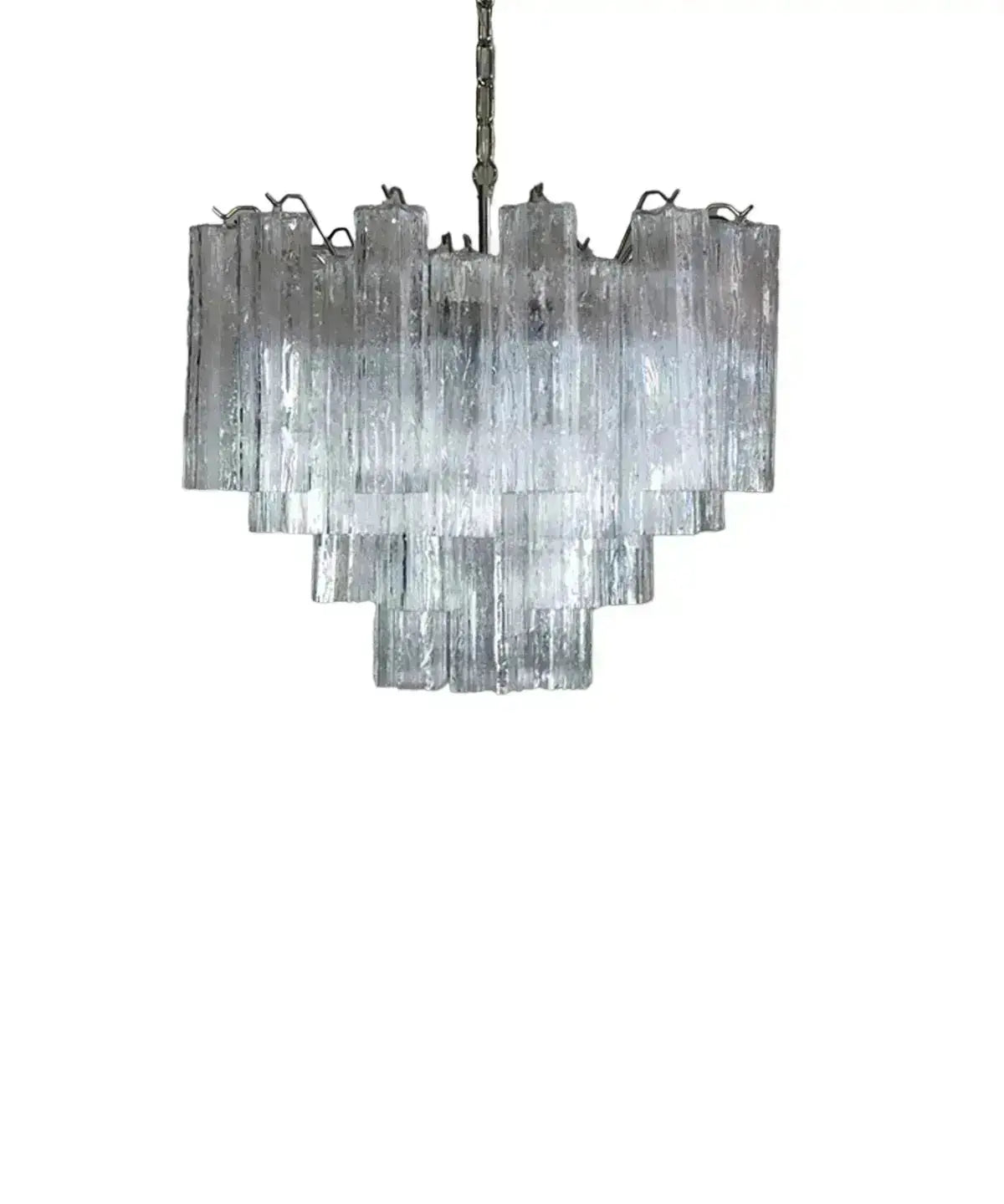 Murano Lysekrone 36 Glassrør Murano Studio