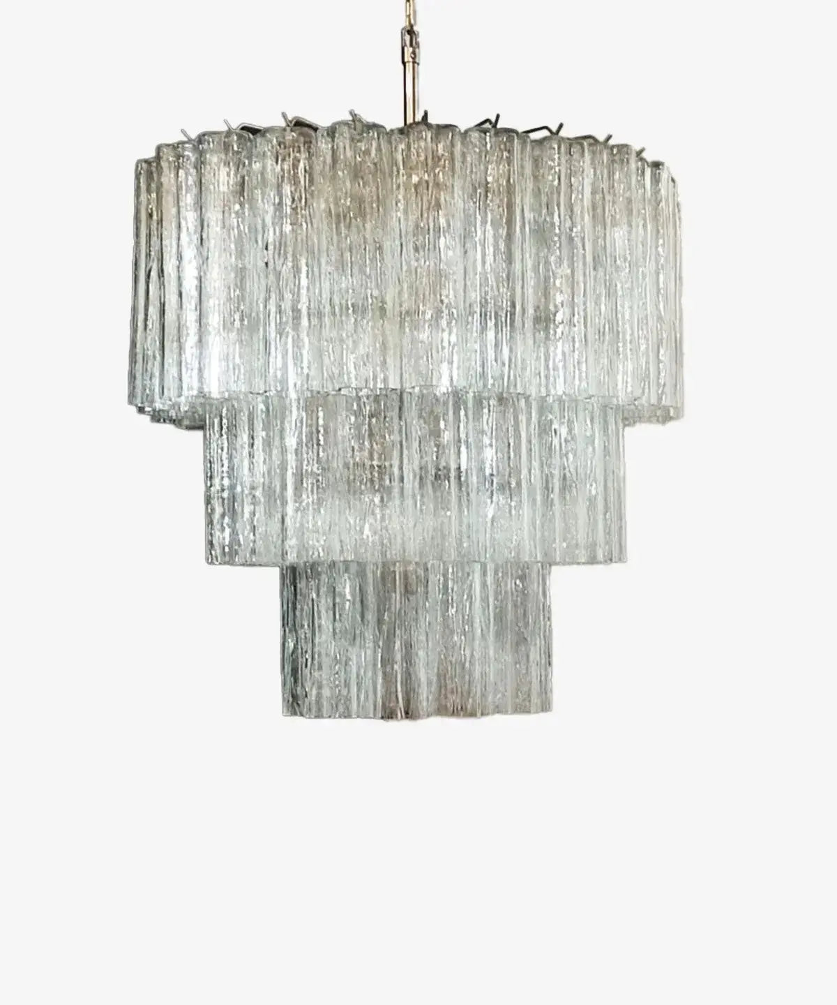 Murano Lysekrone 52 Glassrør Murano Studio