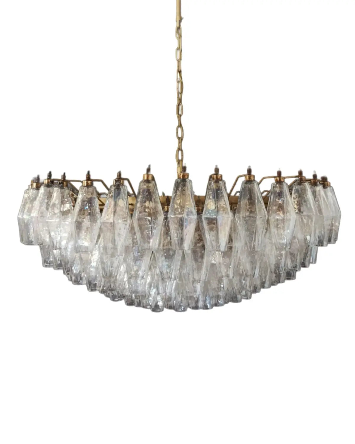 Poliedri 185 glass Murano Studio