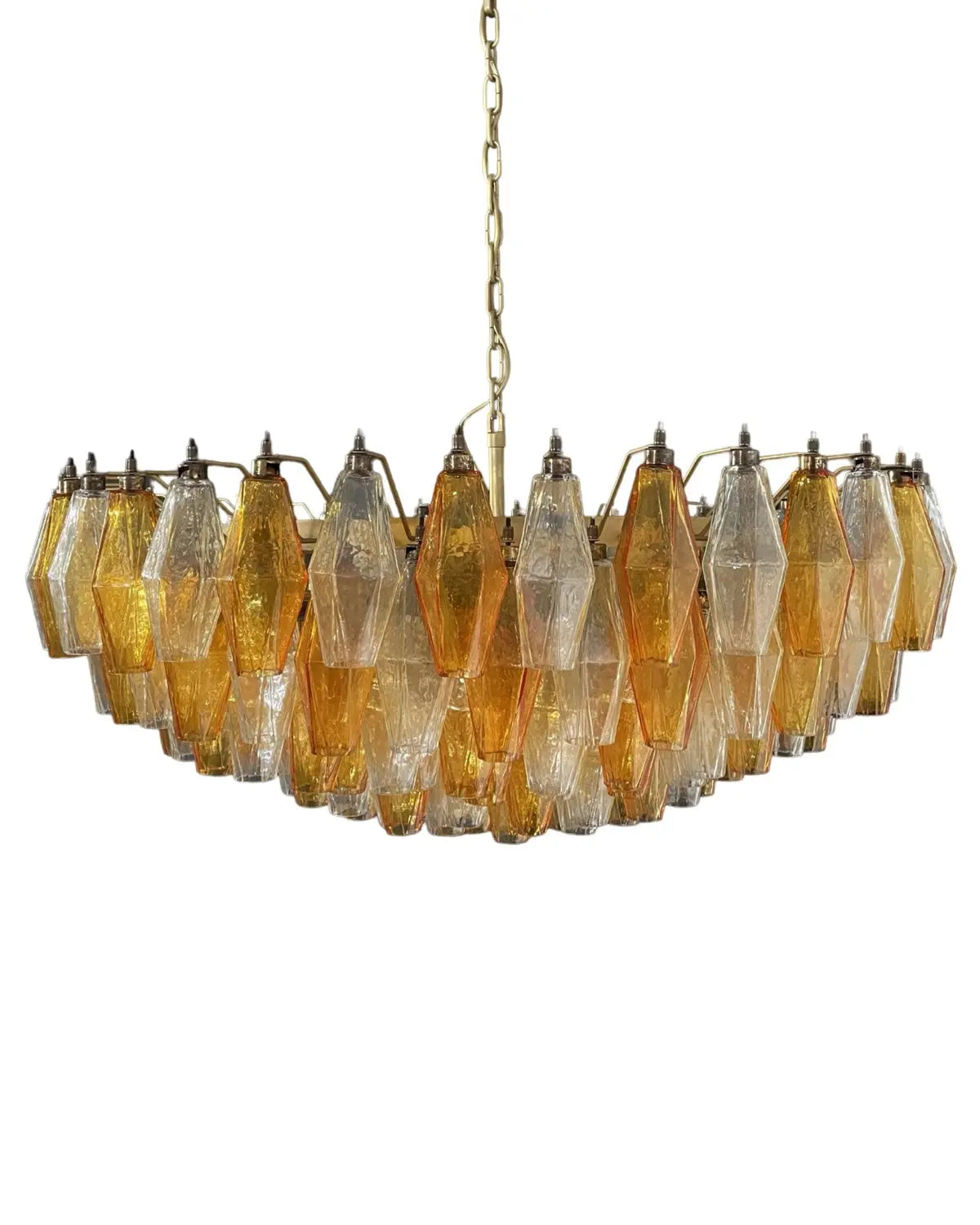 Poliedri 185 glass Murano Studio