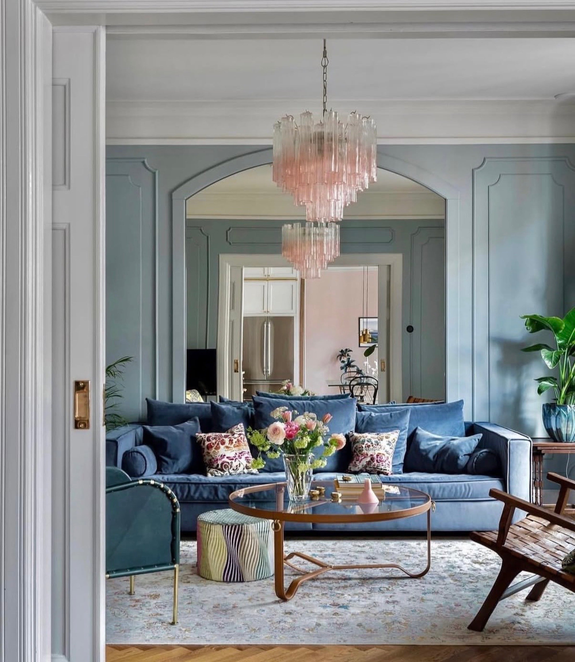 Murano Lysekrone 36 Glassrør