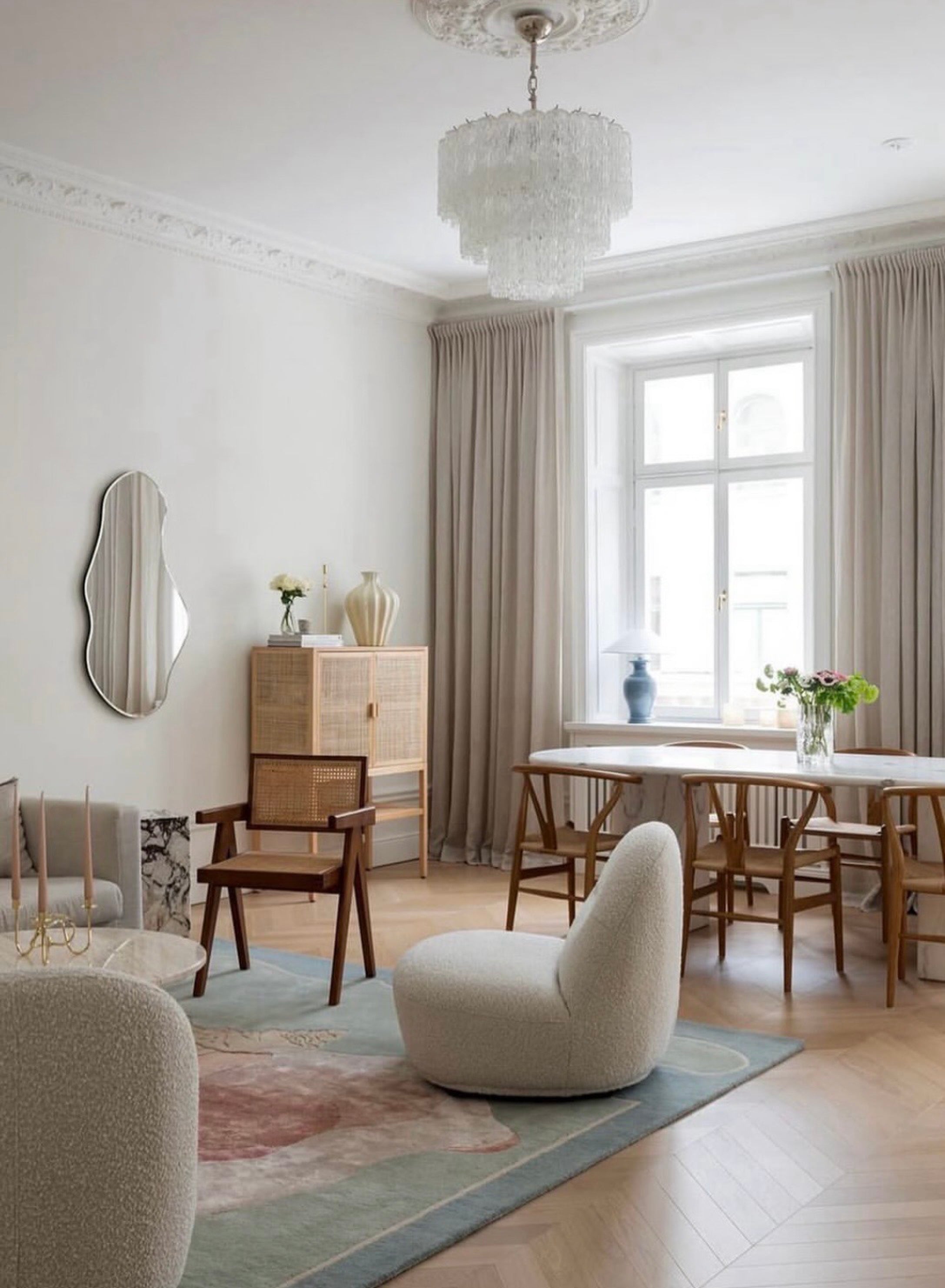 Murano Lysekrone Ice 52 Glassrør