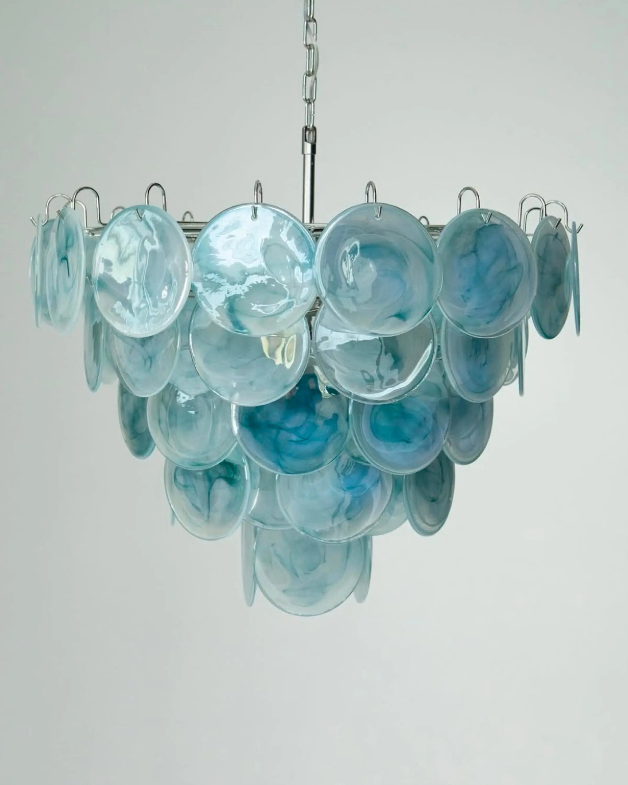 Murano Lysekrone Diskglass 57 Murano Studio
