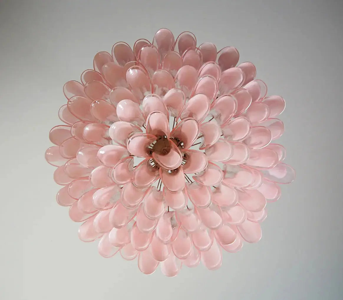 Murano lysekrone 101 Mazzega Rosa My Store
