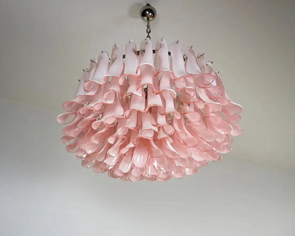 Murano lysekrone 101 Mazzega Rosa My Store