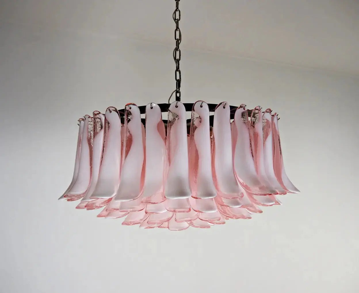 Murano lysekrone 101 Mazzega Rosa My Store