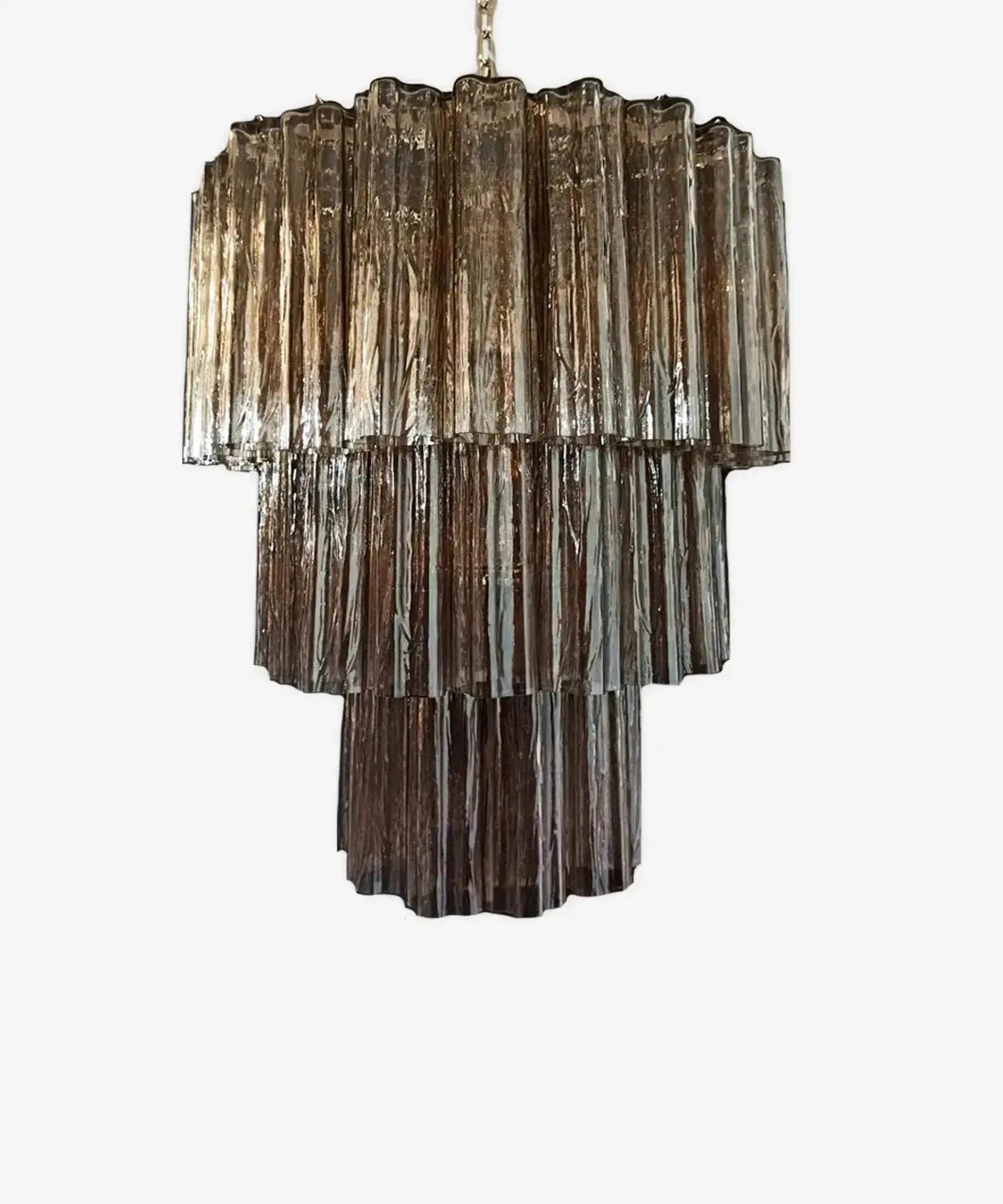 Murano Lysekrone 52 Glassrør Murano Studio