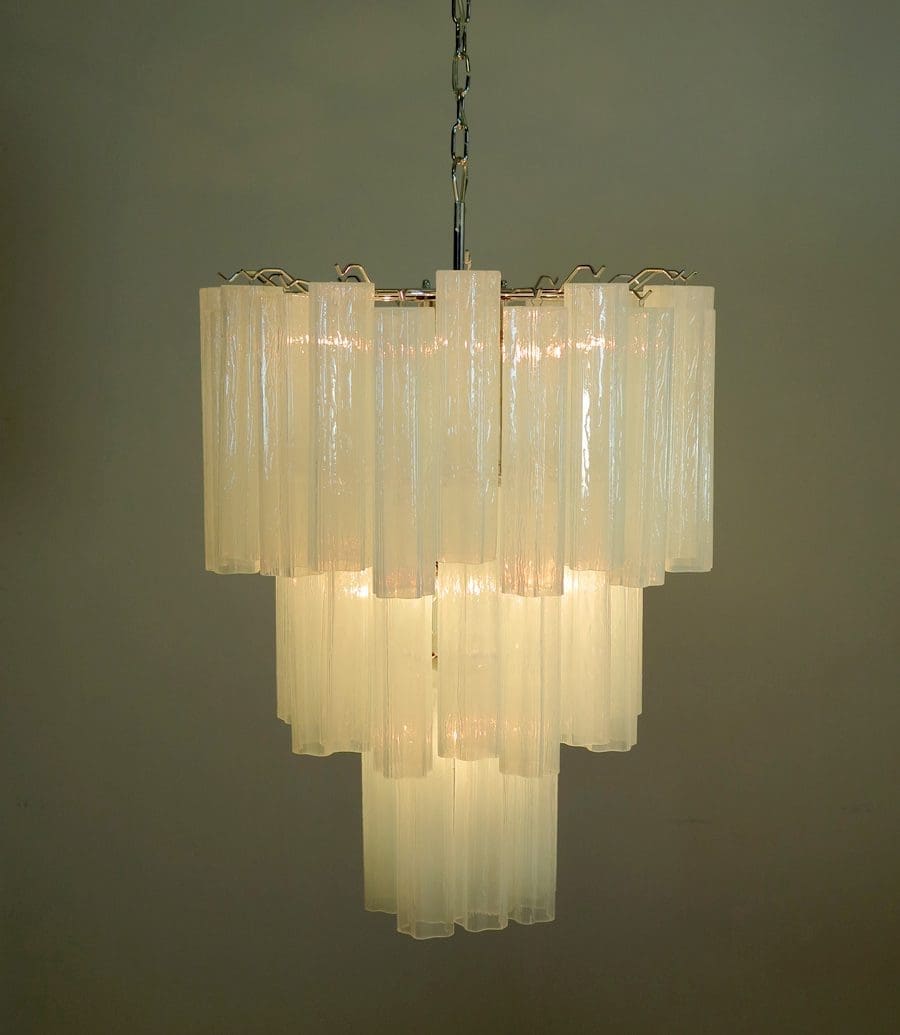 Murano Lysekrone 48 Glassrør
