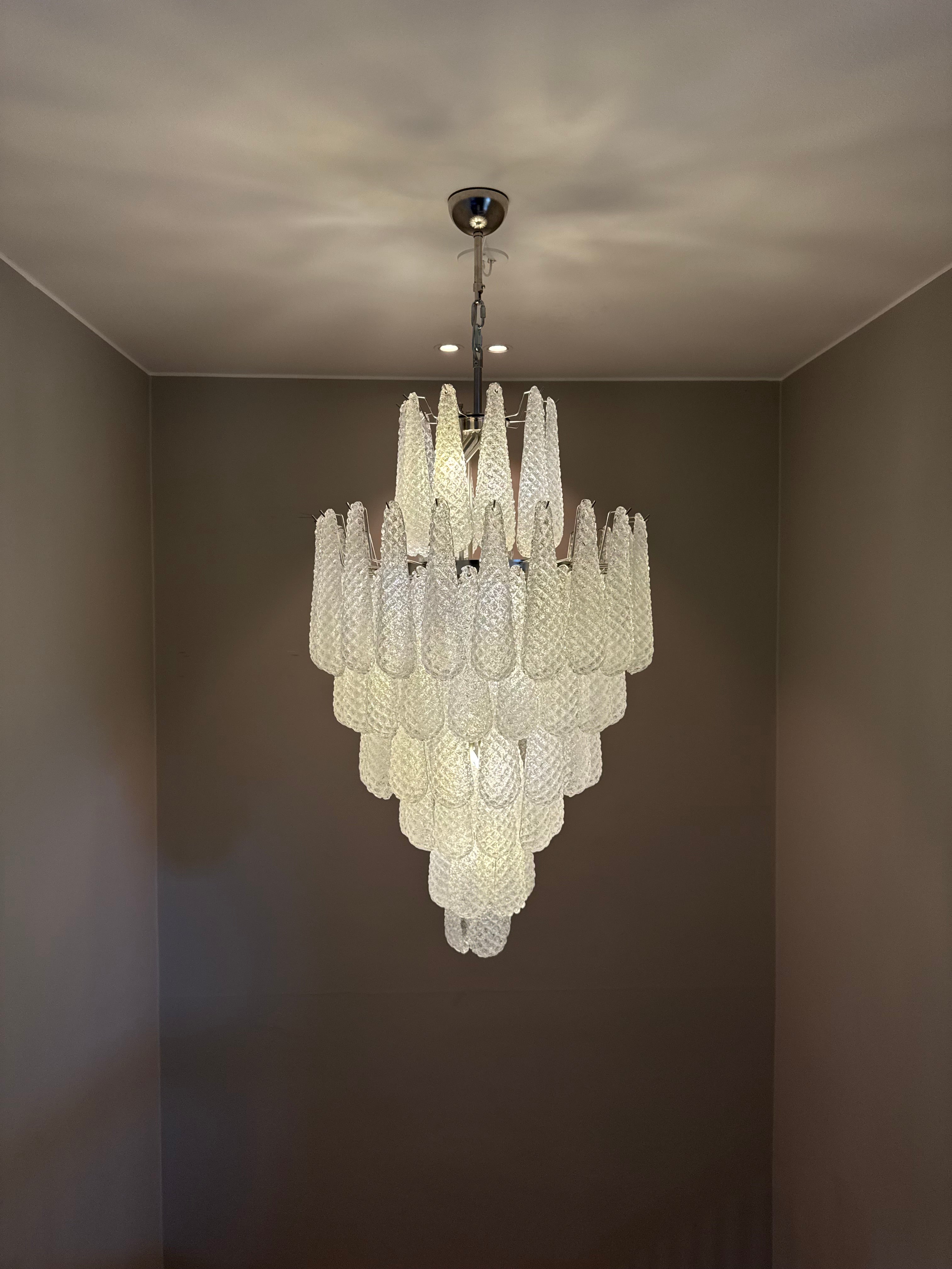 Murano Lysekrone Dråpe 85 Glass