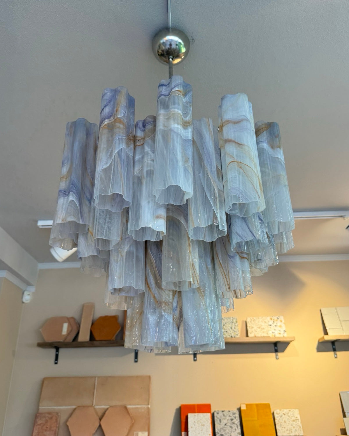 Murano Lysekrone 36 Glassrør