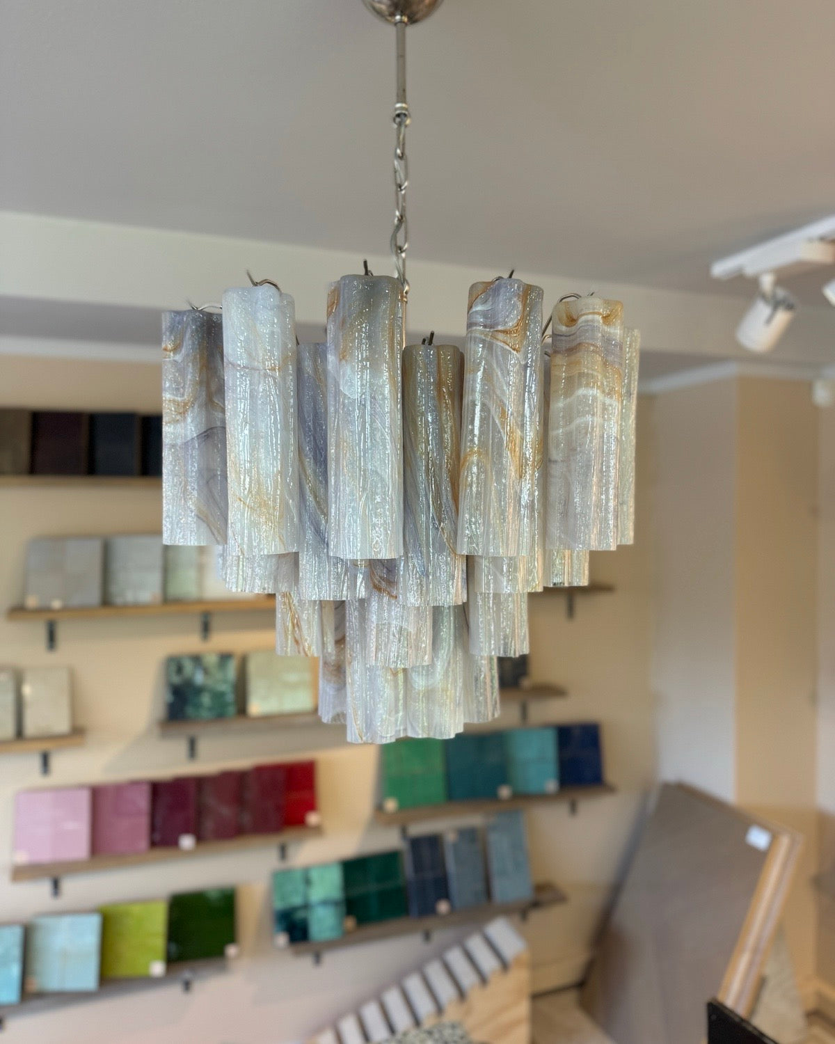 Murano Lysekrone 36 Glassrør