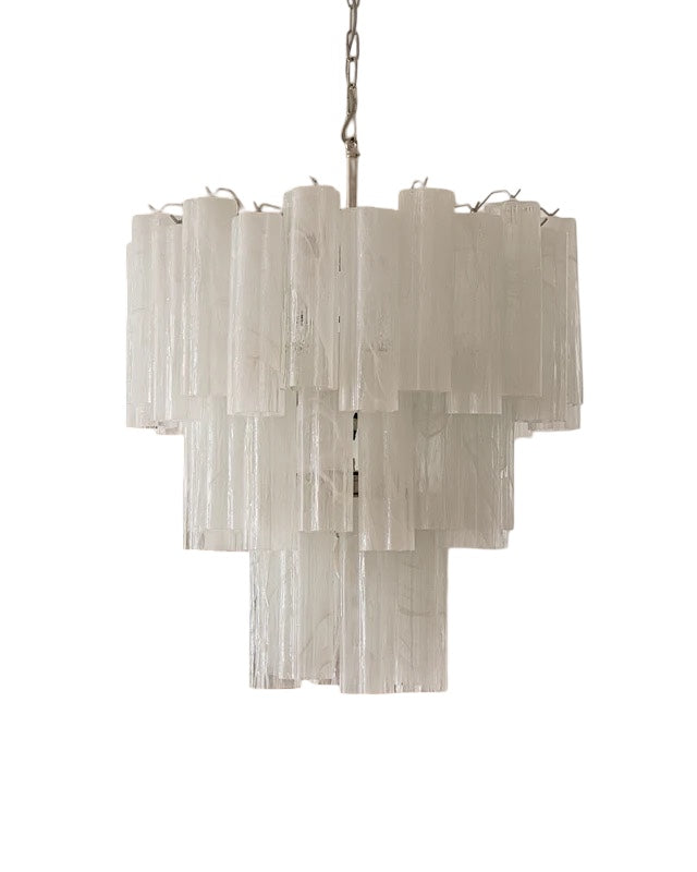 Murano Lysekrone 48 Glassrør