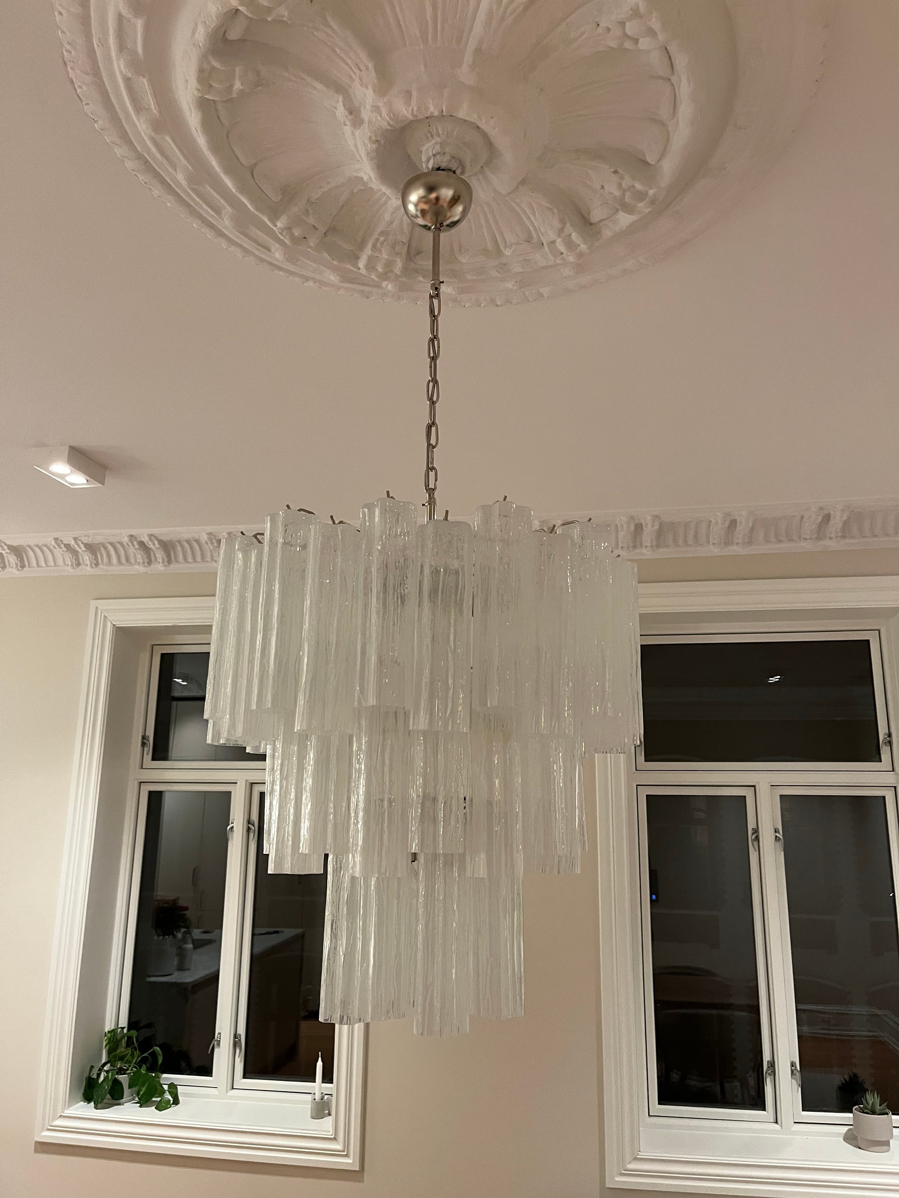 Murano Lysekrone 48 Glassrør