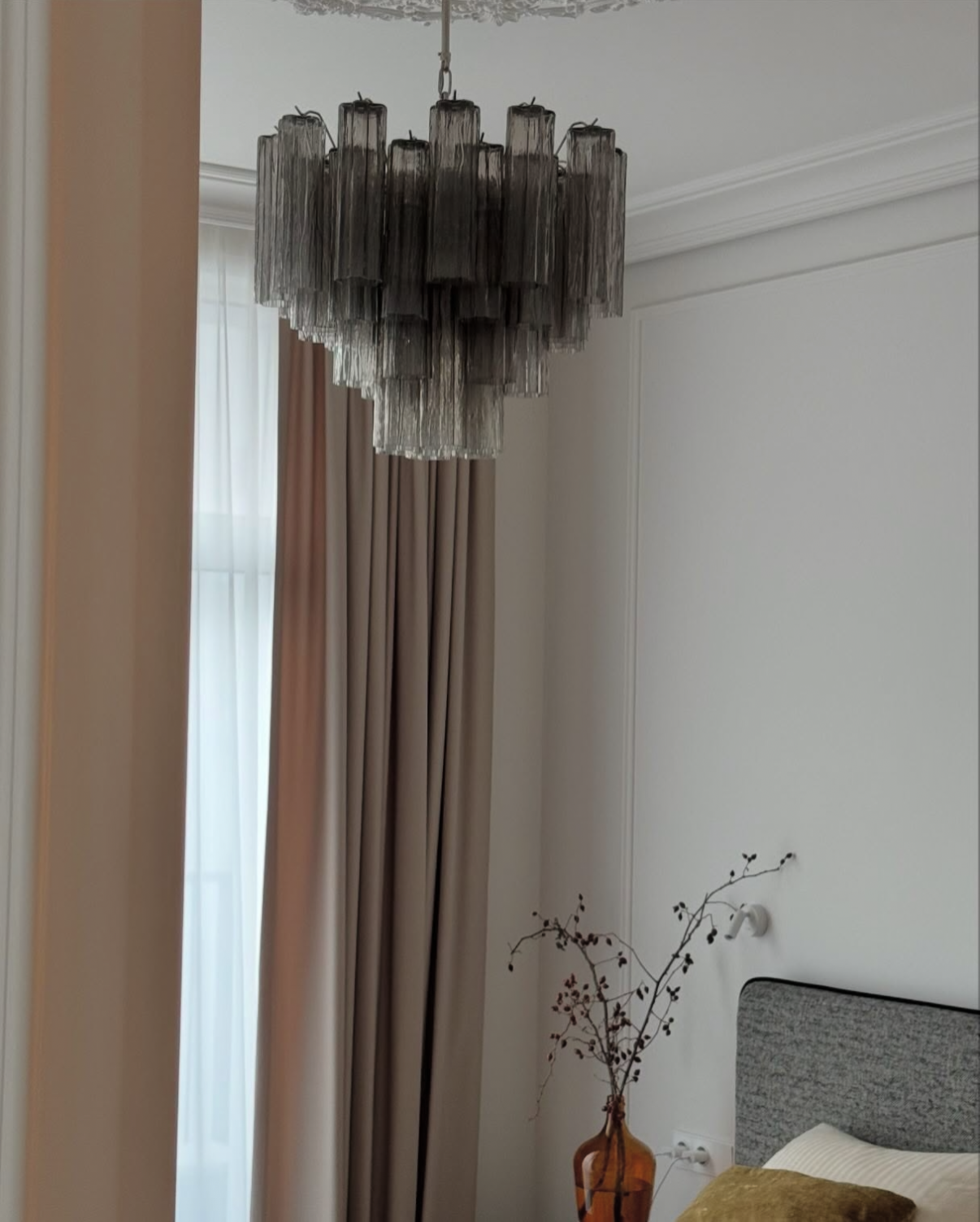 Murano Lysekrone 36 Glassrør